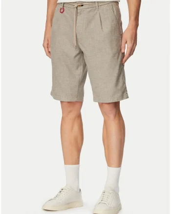 Pantaloni scurti barbati, Joop Jeans, casual, fermoar, Bej