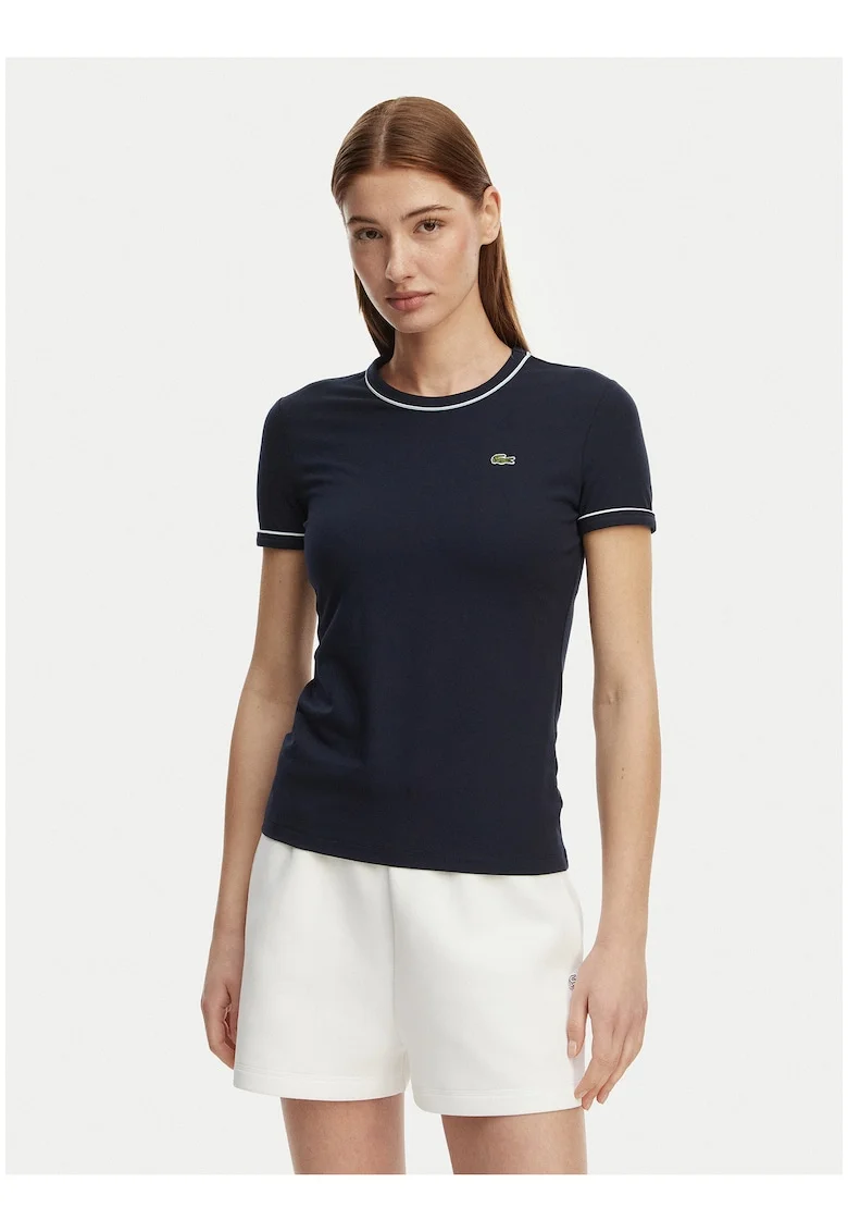 Tricou dama,  bleumarin, bumbac-modal, uni