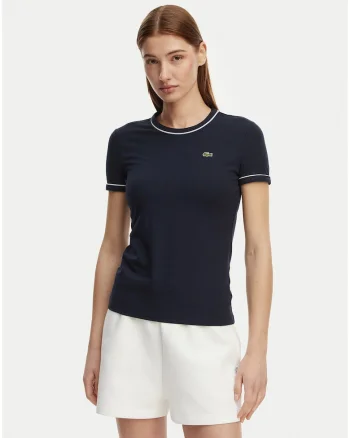 Tricou dama,  bleumarin, bumbac-modal, uni
