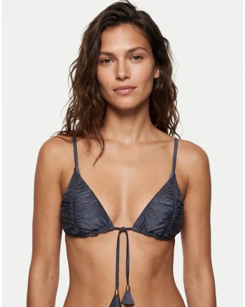 Top de bikini dama,  bleumarin, cupe moi, material elastic
