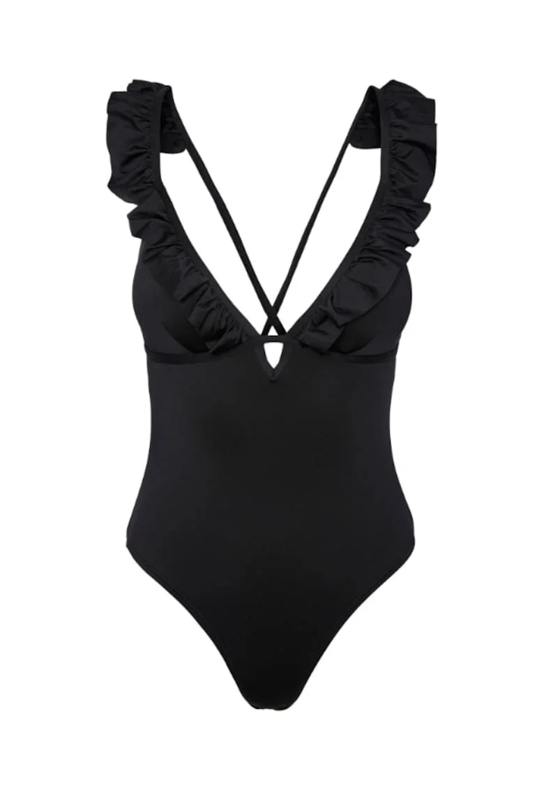 Costum de baie Femei,  301795032, Negru, Negru