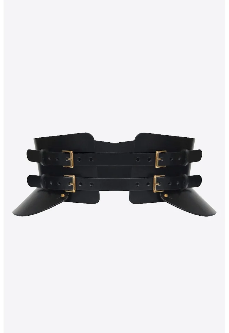 Curea Corset Peplum Maia, Negru