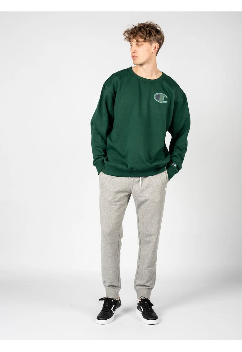 Bluza de trening cu logo,, Verde