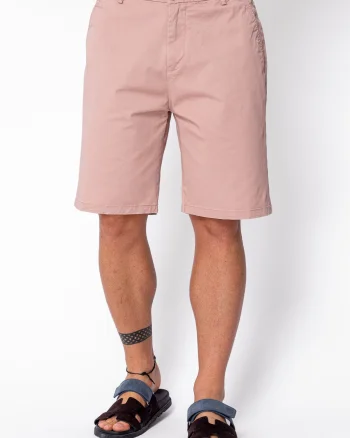 Pantaloni scurti cu nasture din bumbac Rose