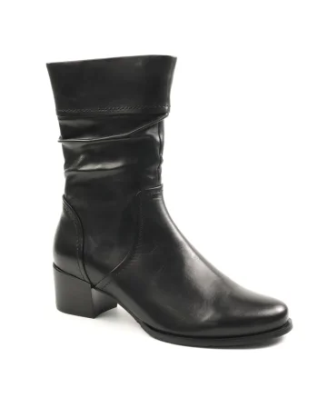 Ghete dama fronsate JOLENE 33, Negru