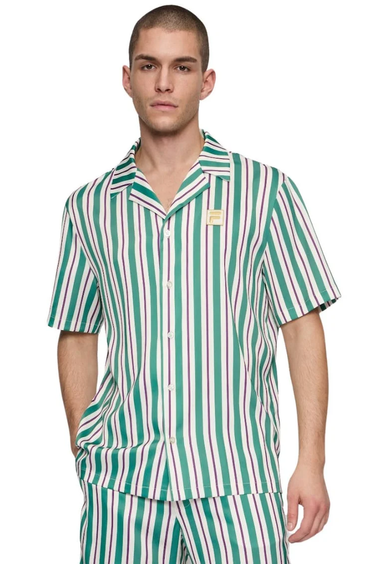 Camasa Fila, Lastro, verde-crem, material cu uscare rapida, Verde
