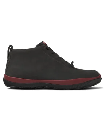 Pantofi sport impermeabili de piele Peu Pista GM 943, Rosu/Gri inchis