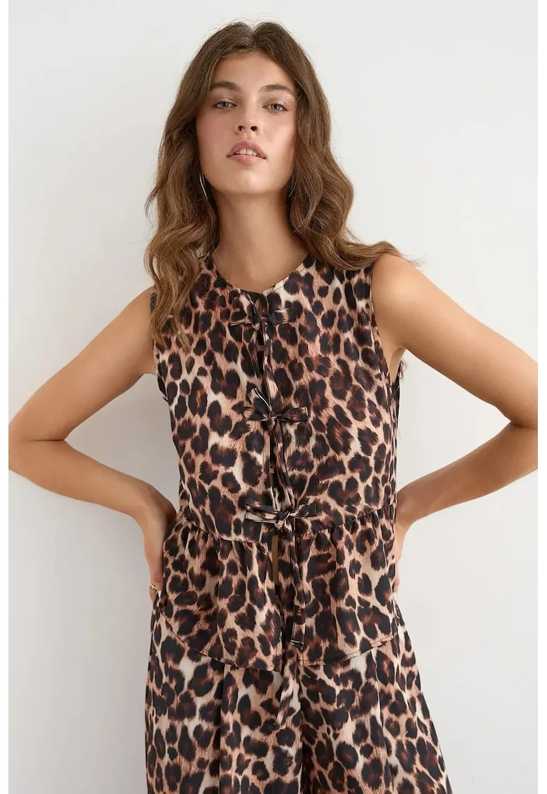 Bluza dama,  imprimeu poliester, Multicolor