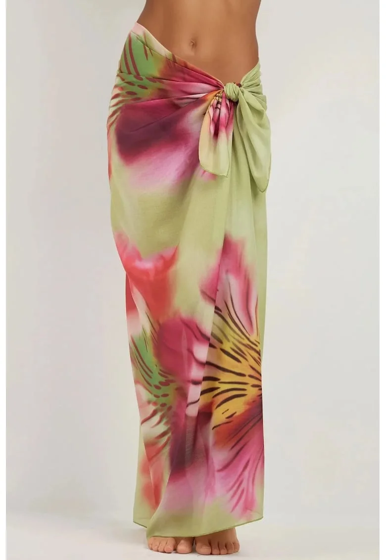Cover-Up Plaja,  Maxi, Verde Menta,
