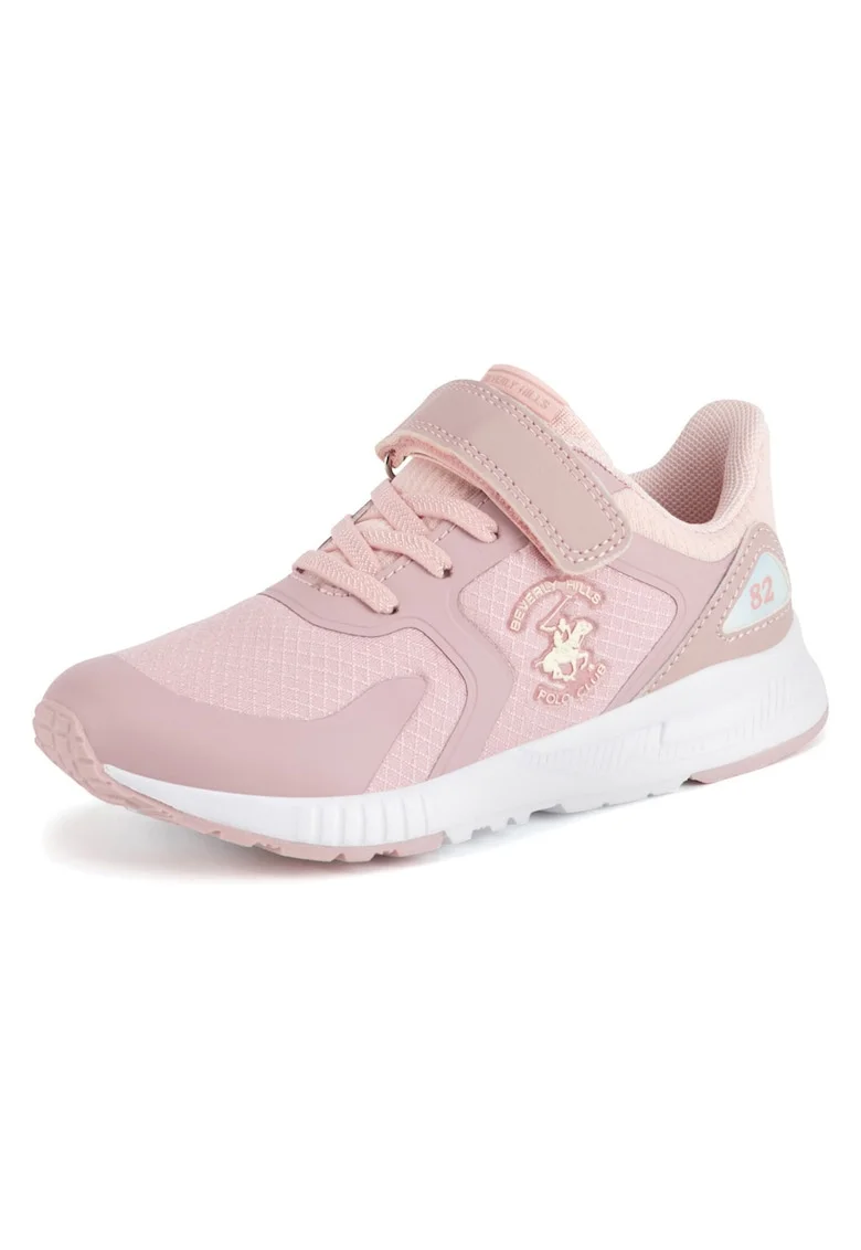 Pantofi sport copii  roz textil, Roz