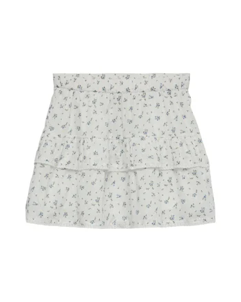 Fusta mini Dama,  multicolor, bumbac organic, casual