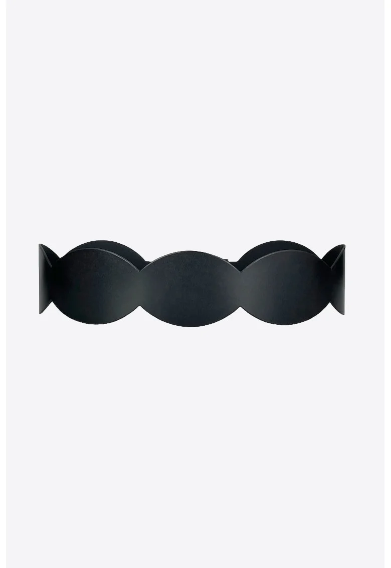 Curea Model Oval, Negru