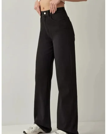 Blugi dama  denim, Negru