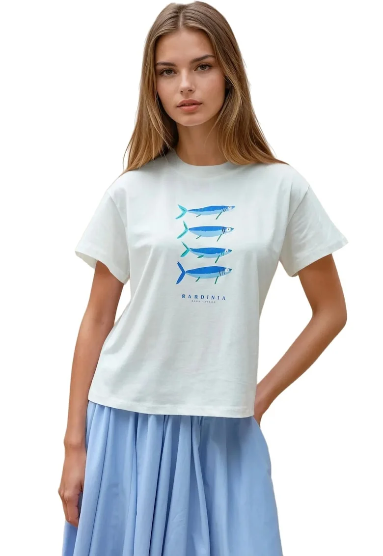 Tricou dama  cu imprimeu