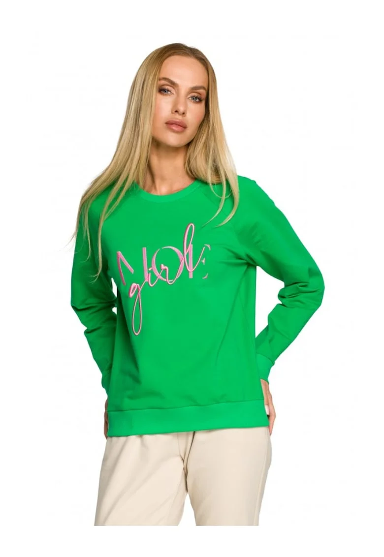Bluza . Cu Verde, Verde