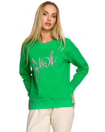 Bluza . Cu Verde, Verde