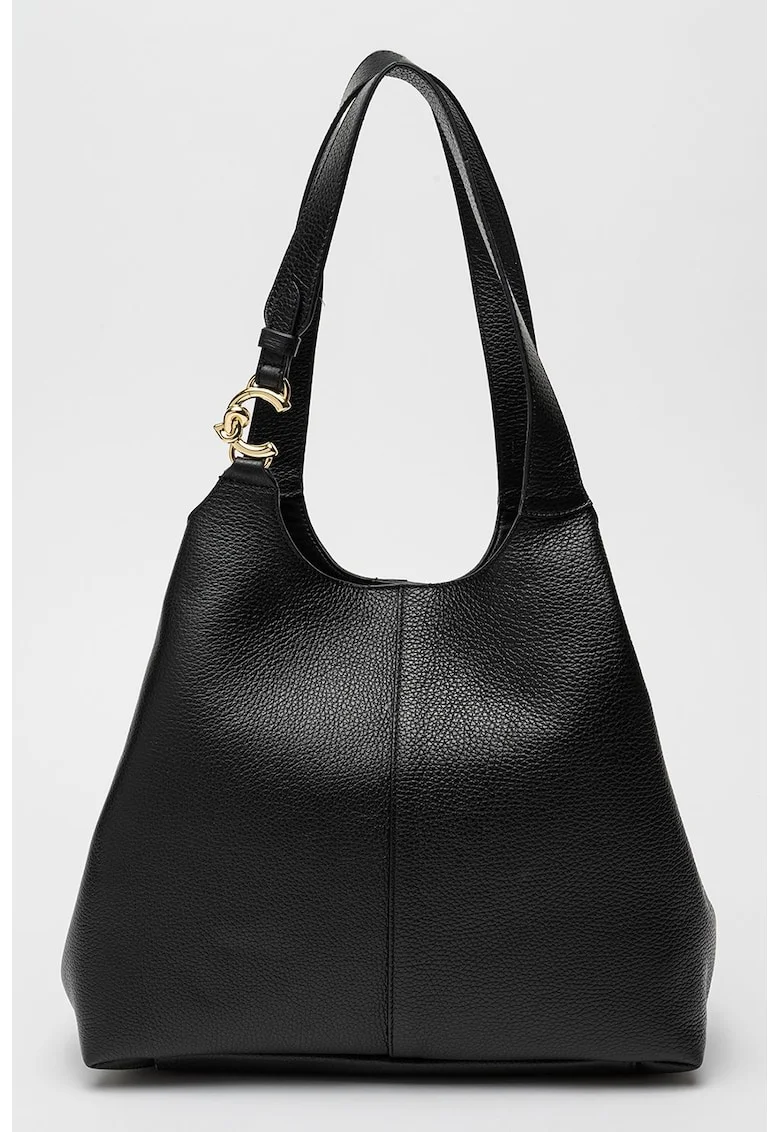 Geanta tote de piele, Negru