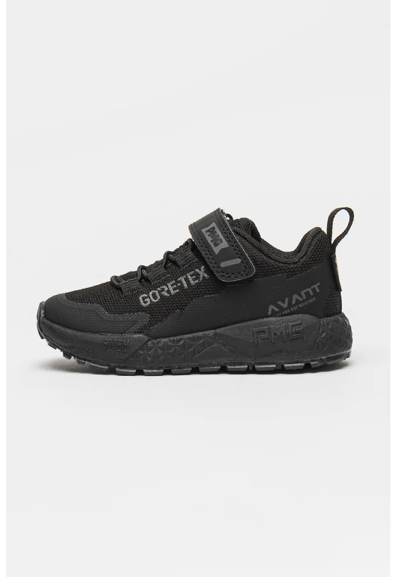 Pantofi sport impermeabili din plasa cu inchidere velcro, Negru