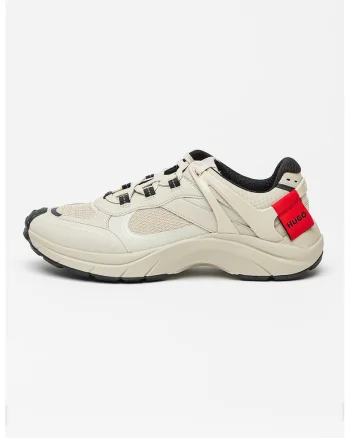 Pantofi sport cu garnituri din material textil cu sireturi, Gri cenusiu