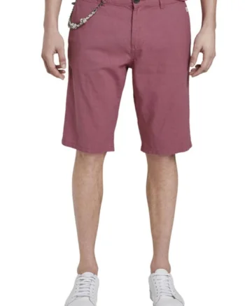 Pantaloni scurti cu talie medie,
