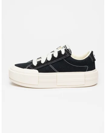 Tenisi cu talpa flatform Chuck Taylor All Star Cruise, Alb/Negru