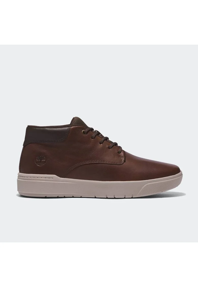 barbati  Seneca Bay Mid, piele naturala, maro, talpa cauciuc, Maro