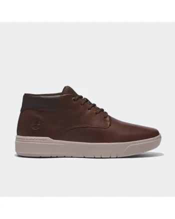 barbati  Seneca Bay Mid, piele naturala, maro, talpa cauciuc, Maro