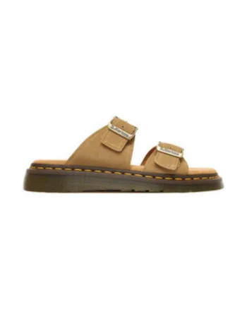 Papuci barbatesti, Dr Martens, piele naturala, maro