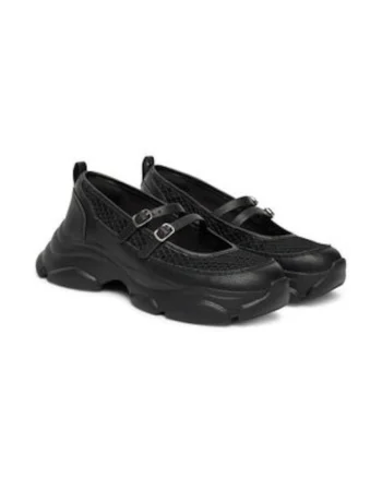 Pantofi dama  piele ecologica, negru