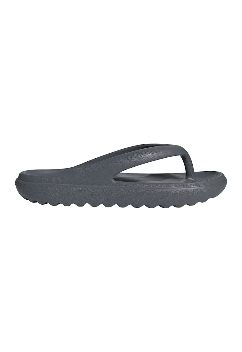 Papuci flip-flop cu detaliu logo Adilette Lumia, Gri antracit