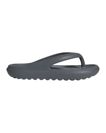 Papuci flip-flop cu detaliu logo Adilette Lumia, Gri antracit