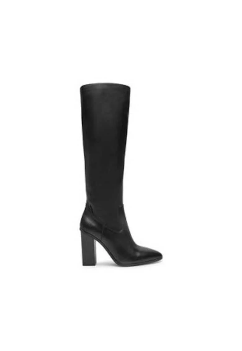 Cizme dama,  piele naturala, negru