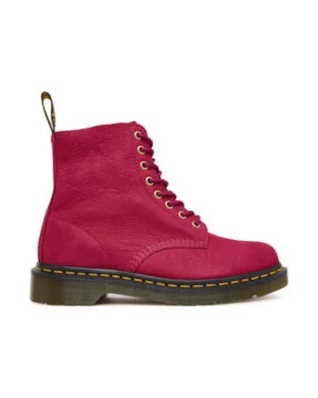 Ghete de dama, Dr Martens, 305757098, piele naturala, rosu