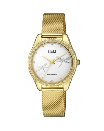 Ceas dama  QZ59J051Y Quartz Rose gold, Auriu