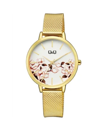 Ceas dama  QZ67J051Y Quartz Rose gold, Auriu
