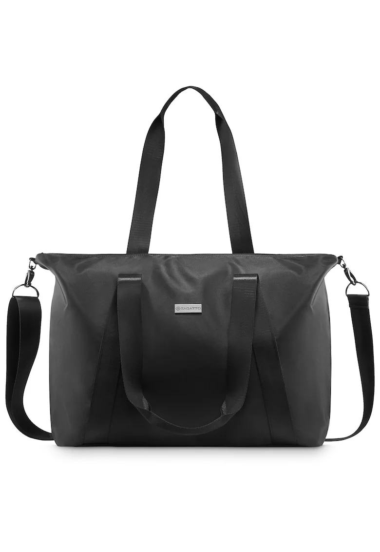 Geanta dama umar, Shopper, Neagra, 41x30x16 cm