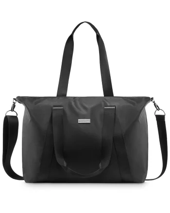 Geanta dama umar, Shopper, Neagra, 41x30x16 cm