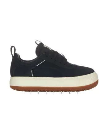 Pantofi sport dama,  Suede Mayu PxP, Piele intoarsa, Negru