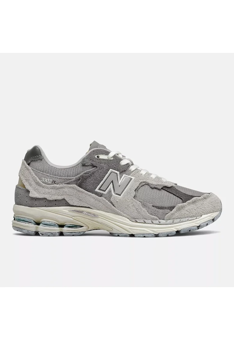 Sneakers unisex, 2002R, gri cenusiu, Gri cenusiu