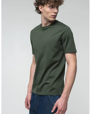 Tricou slim-fit Dimerstee, Verde padure