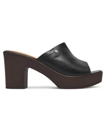 toc dama,  negru, piele naturala, Negru