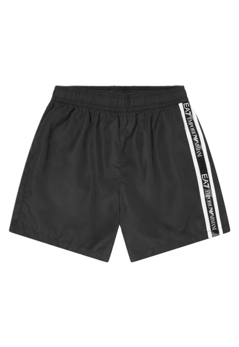 Sort de baie copii WATER SPORTS BW BOY TAPE BOXER,  Poliester, Negru, Negru
