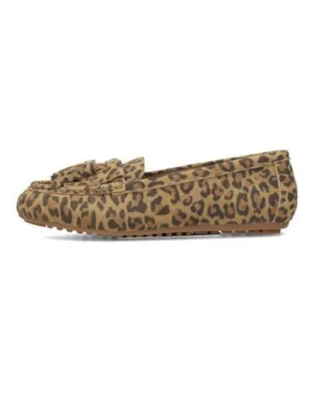 Mocasini cu animal print Taya