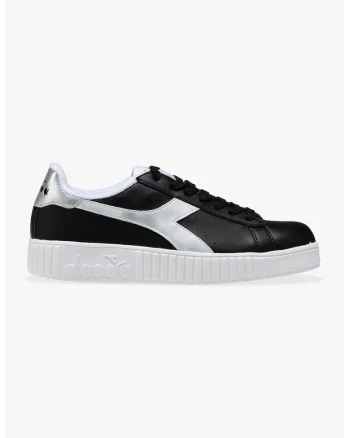 Pantofi sport de piele ecologica si material textil Game Step