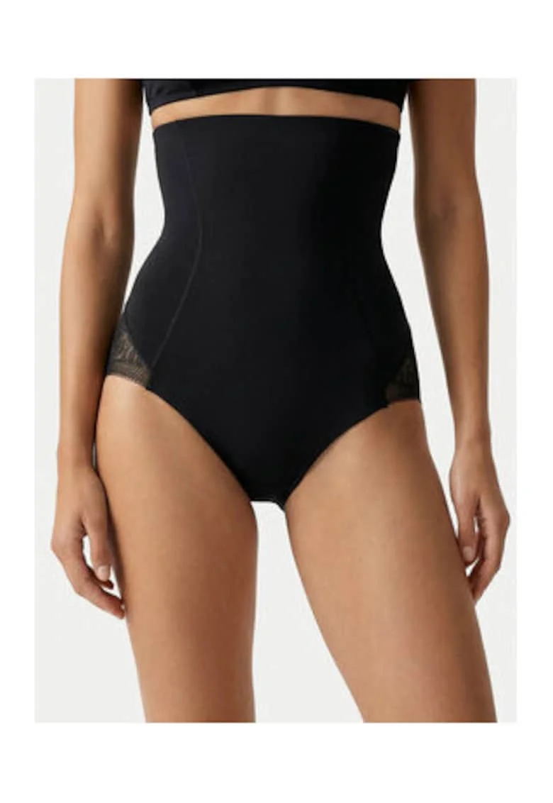 Lenjerie modelatoare,  neagra, poliamida, elastan