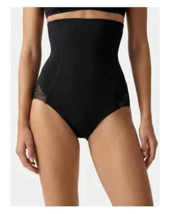 Lenjerie modelatoare,  neagra, poliamida, elastan
