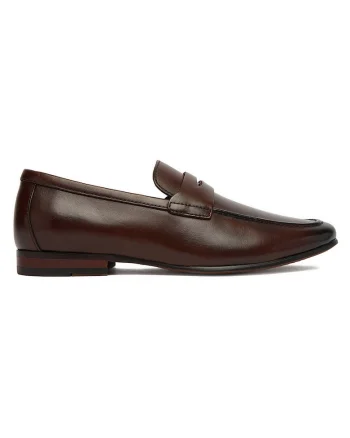 Mocasini barbati  piele naturala, maro