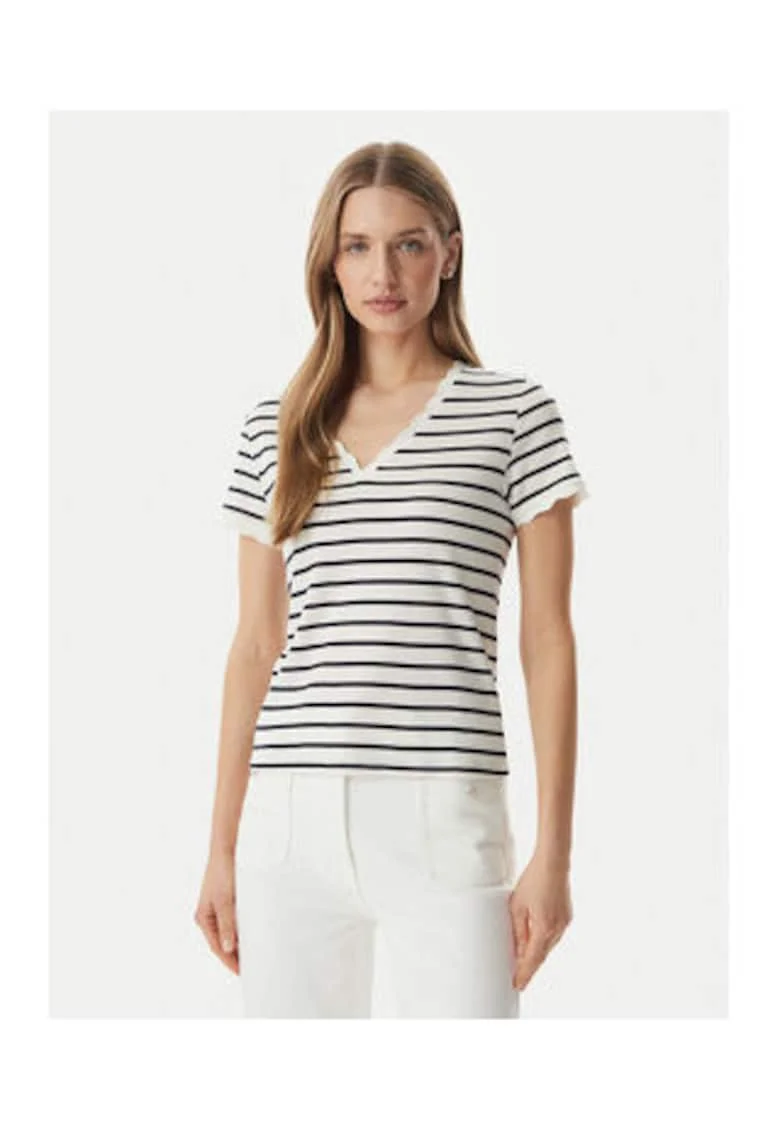 Bluza dama,  dungi, bleumarin, bumbac