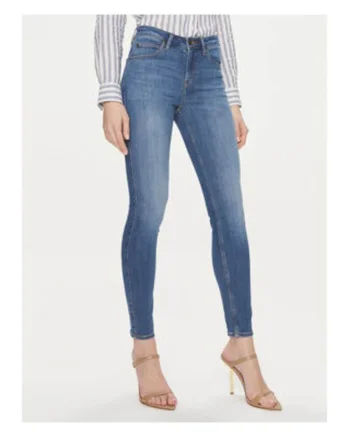 Blugi dama,  super skinny, albastru, bumbac/lyocell