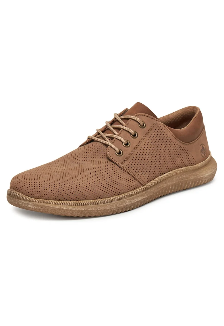 Pantofi  bej, piele naturala, varf rotund, Bej